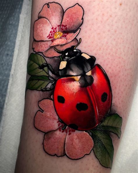 ladybug tattoo|More.